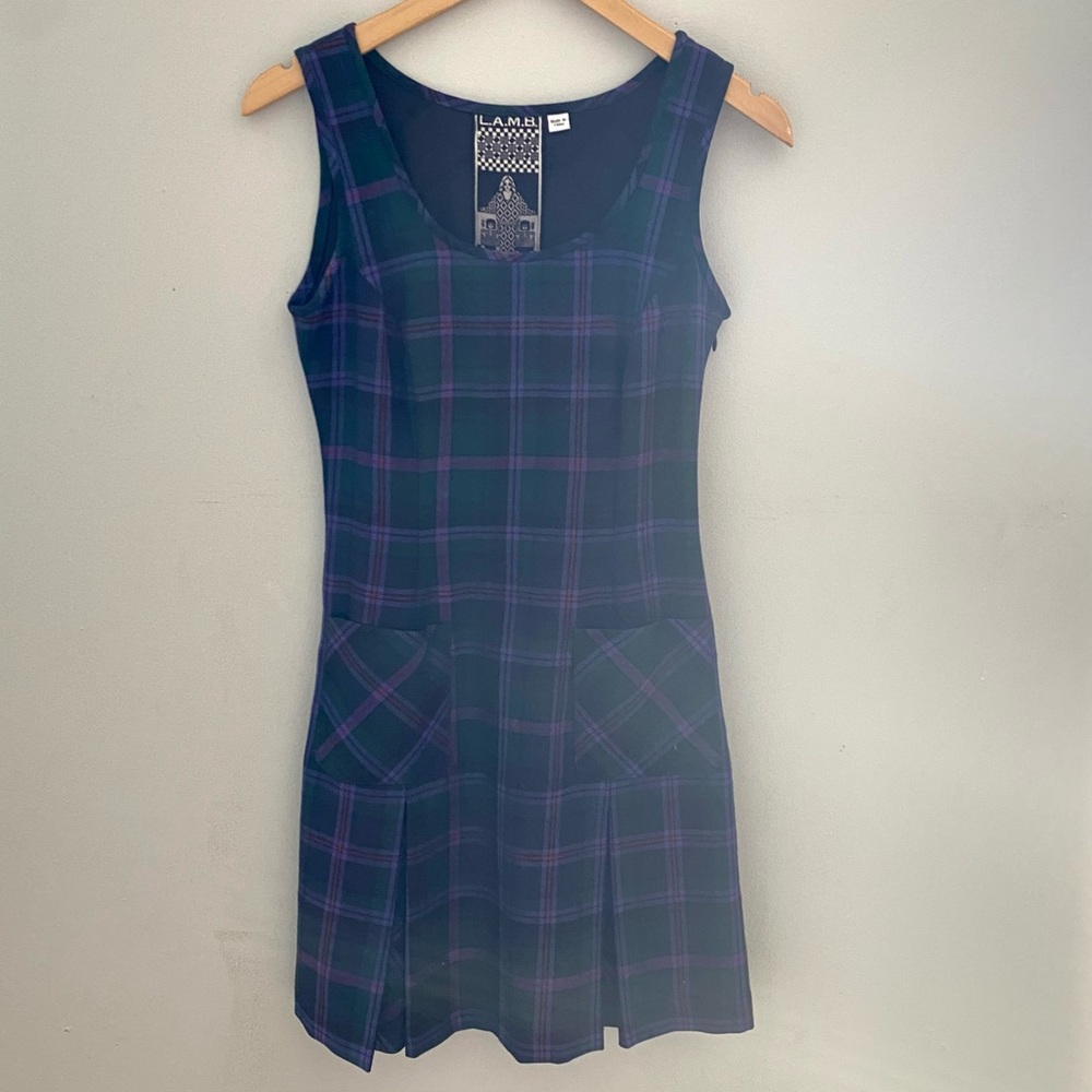 Gwen Stefani L.A.M.B wool plaid dress from RTW 2008